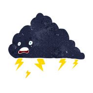 Cartoon Thundercloud N32