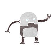 Funny Cartoon Robot N62