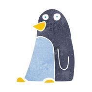 Cartoon penguin N115