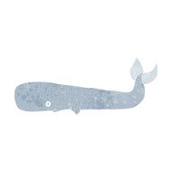 Cartoon Whale N112