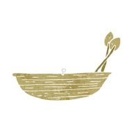 Cartoon Rowing Boat N30
