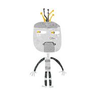 Funny Cartoon Robot N63