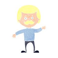 cartoon dad waving N13