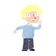 cartoon boy posing for photo N11