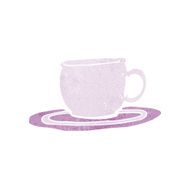 cartoon tea cup N42