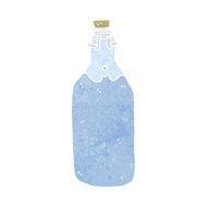 cartoon old style water bottle N3