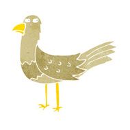 Cartoon Bird N494