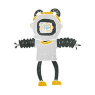 cartoon deep sea diver N35