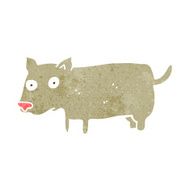 cartoon little dog N135