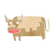 Cartoon Cow N116