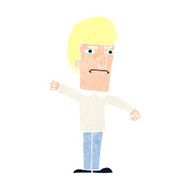 cartoon angry man N131