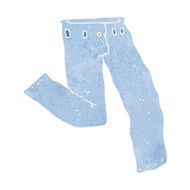 cartoon jeans N19