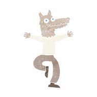 cartoon wolf man N63
