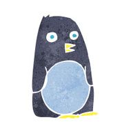 Cartoon penguin N116