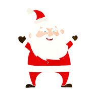 jolly santa cartoon N35
