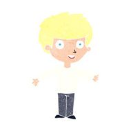 cartoon happy boy N301