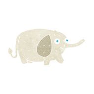 cartoon funny little elephant N8