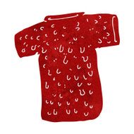 cartoon woolly tee N12