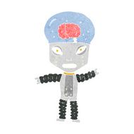 cartoon future robot N12