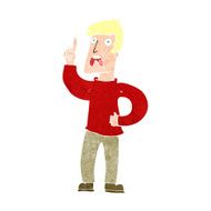 cartoon man with complaint N9