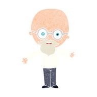 cartoon genius scientist N27