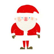 cartoon happy santa claus N36