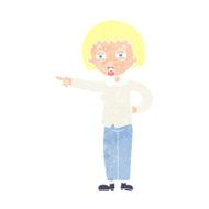cartoon woman telling off N13