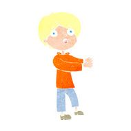 cartoon shocked boy N37