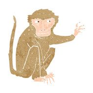 cartoon evil monkey N8