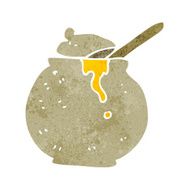 cartoon honey pot N17