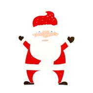 cartoon stressed out santa N13