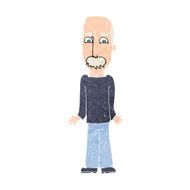 cartoon dad shrugging shoulders N12