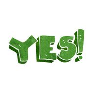 cartoon yes symbol N13