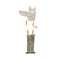 cartoon funny werewolf N22