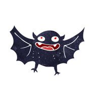 cartoon vampire bat N41