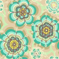 Seamless floral background N13