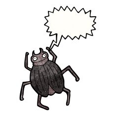 cartoon giant bug N13