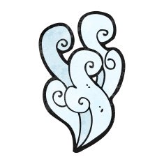 decorative cartoon water pattern N6