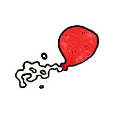 cartoon water balloon