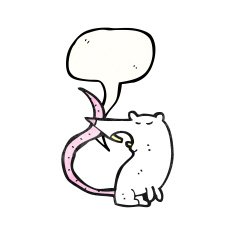 squeaking lab rat cartoon N2