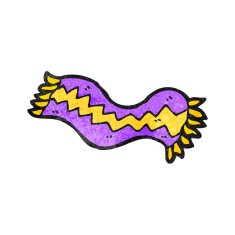 cartoon patterned scarf N4