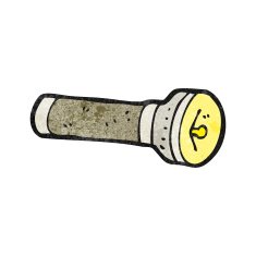 cartoon electric torch N4