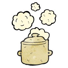 cartoon casserole pot N6