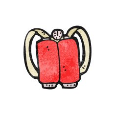 Cartoon Oxygen Tank N7