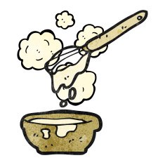 cartoon cake mixture N8