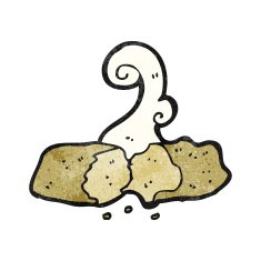 cartoon broken bread N2