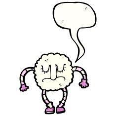 cloud monster with speech bubble N2
