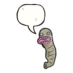 cartoon leech N12