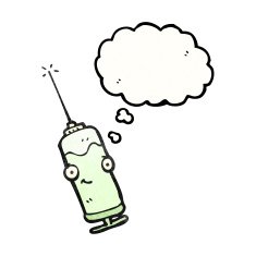 Cartoon Injection Needle N6