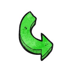 decorative arrow cartoon element N8